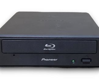 Pioneer External BD/DVD/CD Writer Model: BDR-X12UBK
