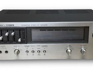 Vintage Fisher Integrated Stereo Amplifier Model: Ca-2220
