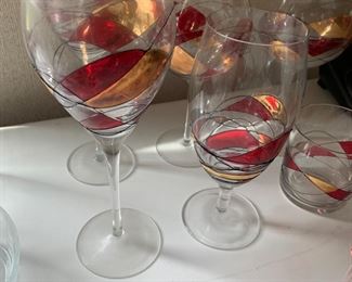 cornet barcelona sagrada wine glasses