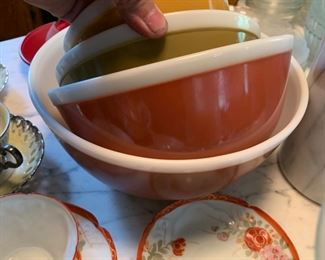 Pyrex American fall colors