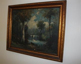 Eugene LaForet (1884-1955) oil painting