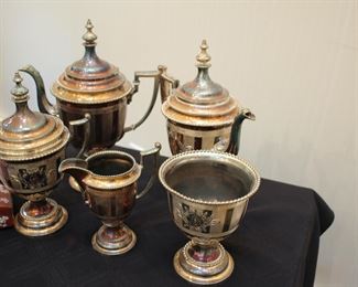 Reed & Barton silver plate coffee set