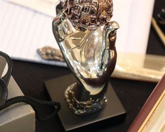 Sterling clad figure