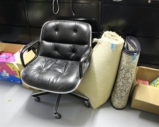 Vtg Charles Pollock for Knoll executive chair