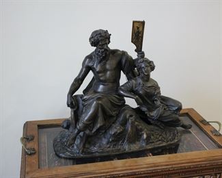Spelter figure