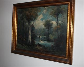 Eugene LaForet (1884 - 1955) oil painting