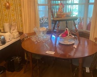 Rock maple Dining room table. Tell City! 