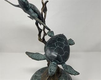 Large SPI statue-brass