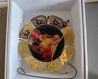 Coca cola ornament