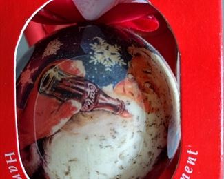 Coca-Cola Christmas ornament