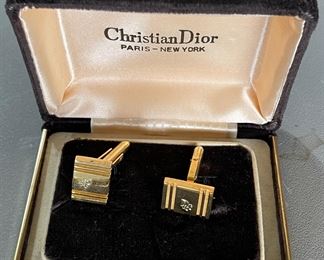Men's Christian Dior cufflinks