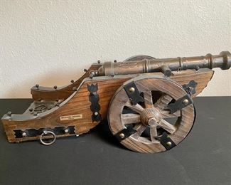Tabletop Cannon Figurine