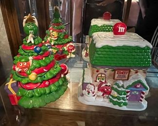M&M cookie jars
