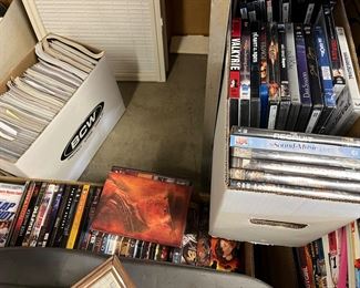 Added DVD's and CD's......