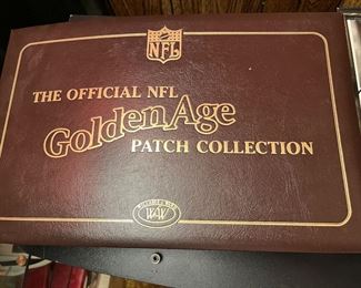NFL Golden Age patch collection......
