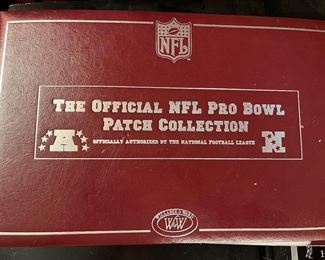 NFL Pro Bowl patch collection......
