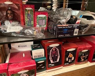Star Trek Hallmark ornaments.....
