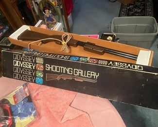 Vintage Odyssey shooting gallery