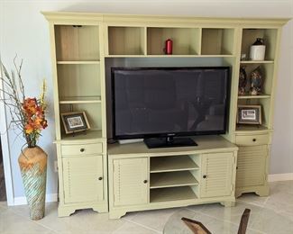 Entertainment center (TV not for sale)