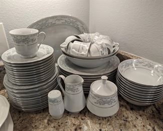 Excel 'Somerset' 56 piece China set