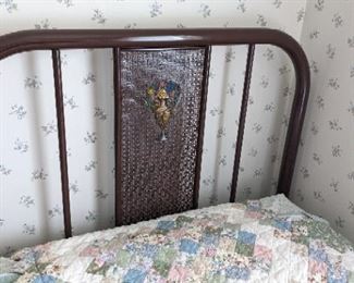 Antique Iron Bed- circa 1920's