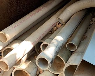 PVC long pipes