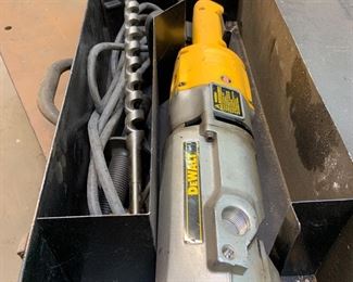 DeWalt heavy duty electric angle drill