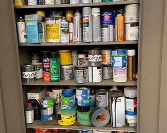 paint and supplies