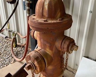 vintage fire hydrant