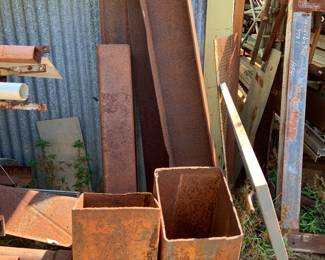 metal construction beams