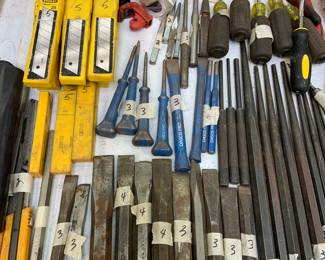 chisels and more