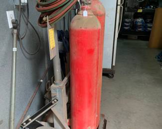 welding caddy, heavy duty