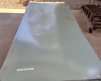 Metal sheets, including Tin, Stainless steel, copper, aluminum. 