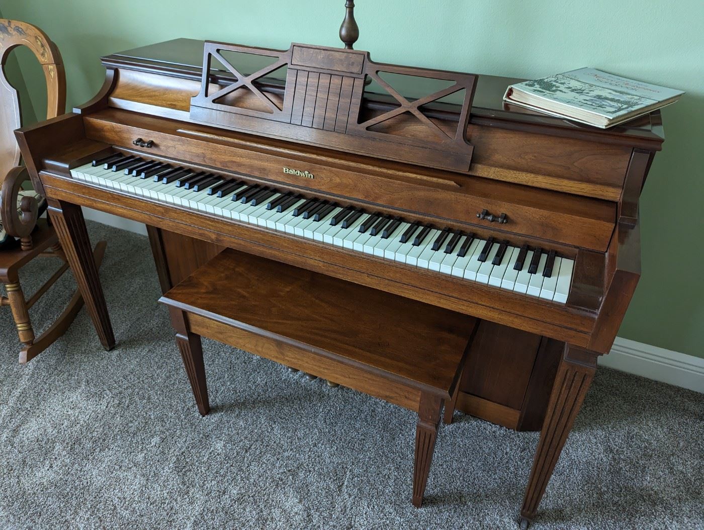Baldwin upright piano