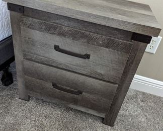 Rustic nightstand