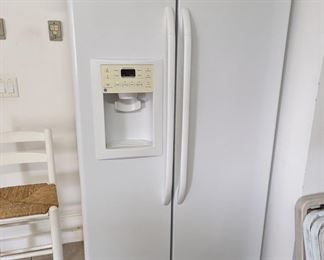 GE side-by-side refrigerator