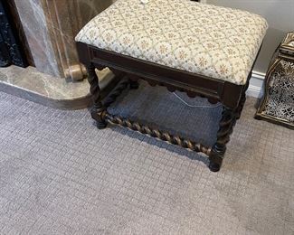 Upholstered bench