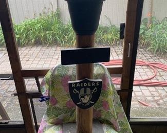 Raiders outdoor stand 