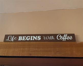 Wooden kitchen decor 