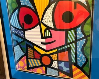 Romero Britto   Love This it makes me smile