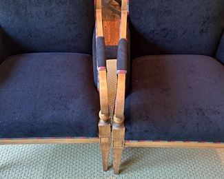 The Century Chair fronts (it's black)