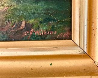 Landscape/Mountian Oil Painting by C.J. Wilkins