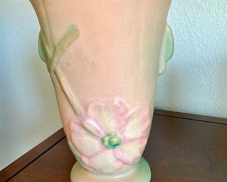 Weller Wild Rose Pottery Vase