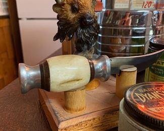 Hunting Knife with Bone Handle