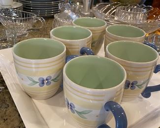 Pfaltzgraff - Summer Breeze - Coffee Mugs