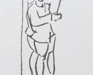 281	Armin Mueller-Stahl Lithograph All the Best	Armin Mueller-Stahl (Germany, 1930-). Lithograph, All the Best. Pencil signed lower right and numbered 149/250 in pencil lower left. 13 3/4" x 9 3/4" (with frame 19 1/8" x 15 1/8").
