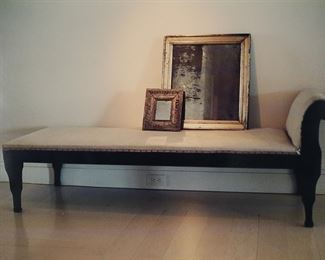 340	Photograph Mirrors in Sunlight	"Minimalist photograph of a pair of mirrors in sunlight. Signed illegibly lower right. 17 1/8"" x 22 3/4"", with frame 26 5/8"" x 32"". Some wear and discoloration to the frame's finish.

From the collection of a prominent Connecticut family."
