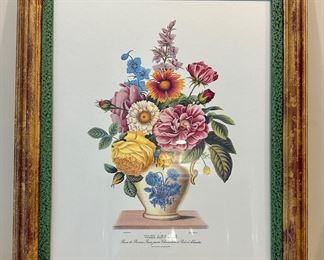 Vase Anglais Botanical Print
