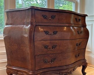 Antique Bombe Chest