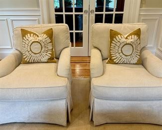 (2) Sherrill Down Armchairs
